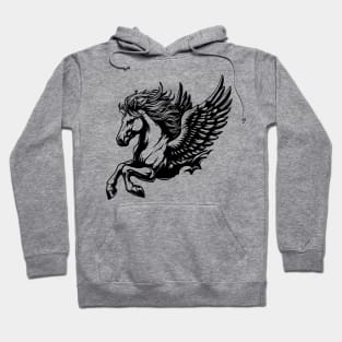 Mythical Winged Horse: Pegasus camp half blood - percy jackson Hoodie